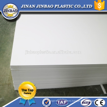 factory direct sale 1.22x2.44m rigid pvc sheet white plastic sheeting